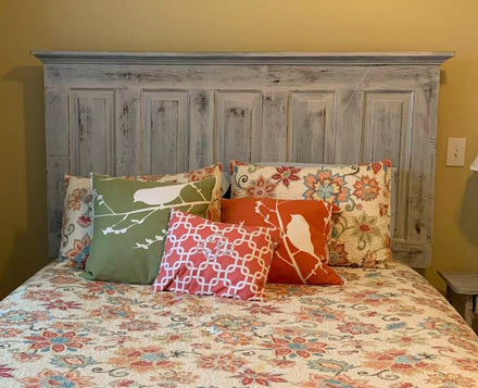 How to Make a Headboard From an Old Door